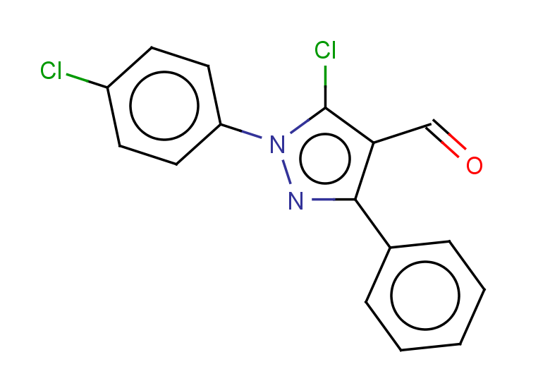 5-chloro-1-(4-chlorophenyl)-3-phenyl-1H-pyrazole-4-carbaldehyde