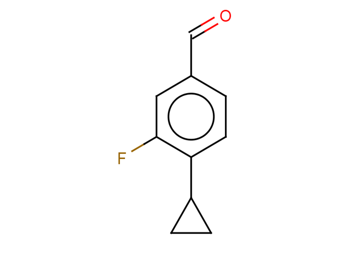 4-cyclopropyl-3-fluorobenzaldehyde