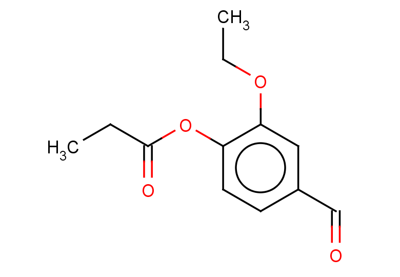 2-ethoxy-4-formylphenyl propanoate