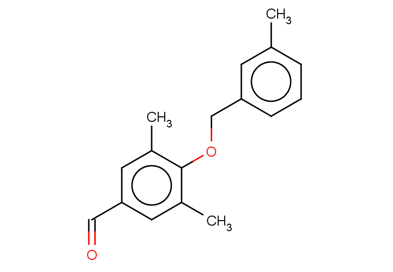 3,5-dimethyl-4-[(3-methylphenyl)methoxy]benzaldehyde