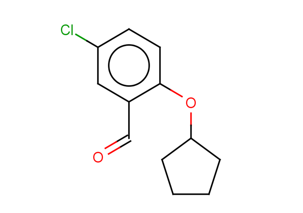 5-chloro-2-(cyclopentyloxy)benzaldehyde