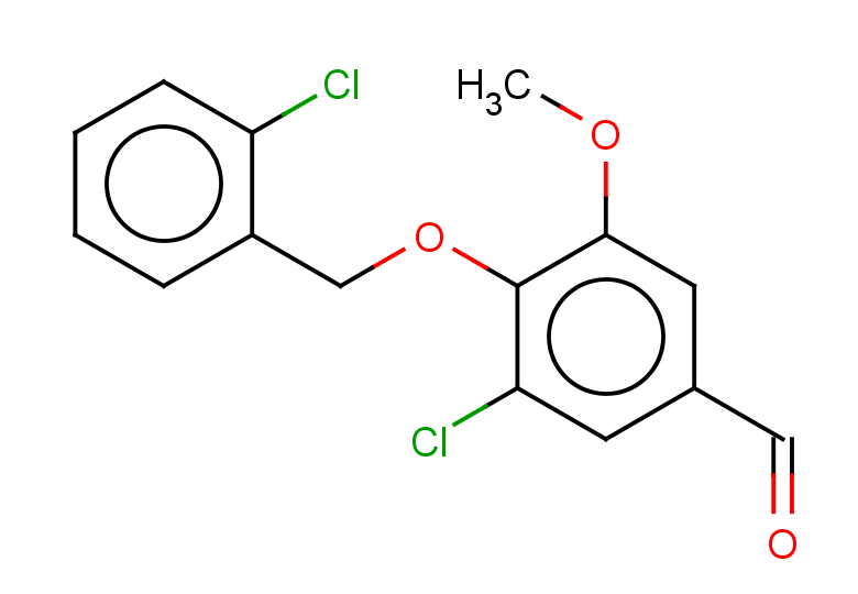 3-CHLORO-4-[(2-CHLOROBENZYL)OXY]-5-METHOXYBENZALDEHYDE