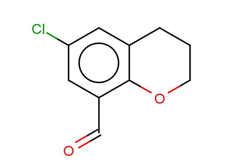 6-chloro-3,4-dihydro-2H-1-benzopyran-8-carbaldehyde