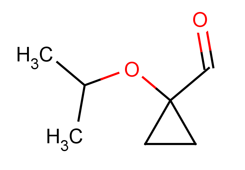 1-(propan-2-yloxy)cyclopropane-1-carbaldehyde