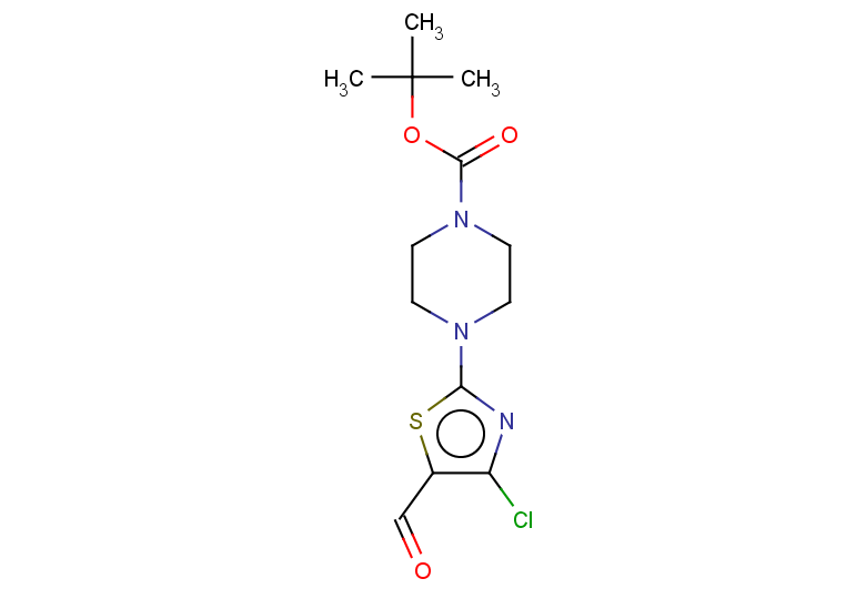 tert-butyl 4-(4-chloro-5-formyl-1,3-thiazol-2-yl)piperazine-1-carboxylate