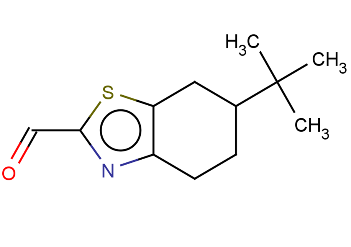6-tert-butyl-4,5,6,7-tetrahydro-1,3-benzothiazole-2-carbaldehyde