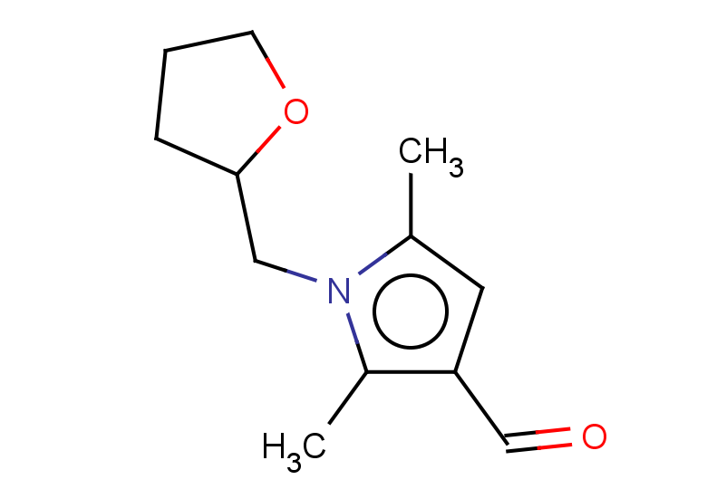 2,5-dimethyl-1-[(oxolan-2-yl)methyl]-1H-pyrrole-3-carbaldehyde