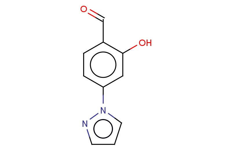 2-hydroxy-4-(1H-pyrazol-1-yl)benzaldehyde