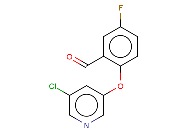 2-[(5-chloropyridin-3-yl)oxy]-5-fluorobenzaldehyde
