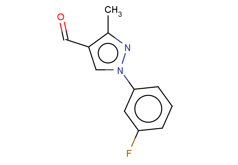 1-(3-fluorophenyl)-3-methyl-1H-pyrazole-4-carbaldehyde