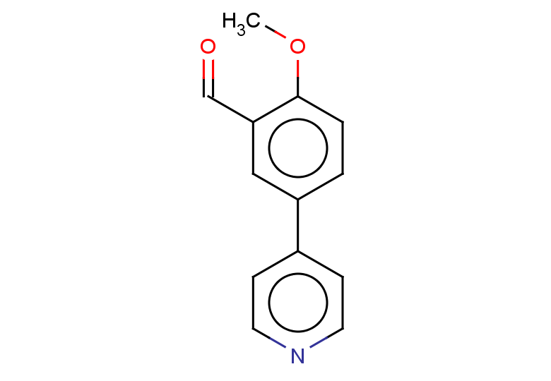 2-methoxy-5-(pyridin-4-yl)benzaldehyde