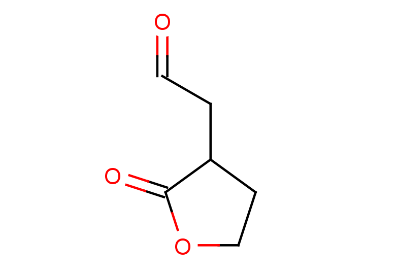 2-(2-oxooxolan-3-yl)acetaldehyde