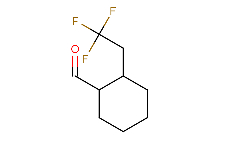 2-(2,2,2-trifluoroethyl)cyclohexane-1-carbaldehyde, Mixture of diastereomers
