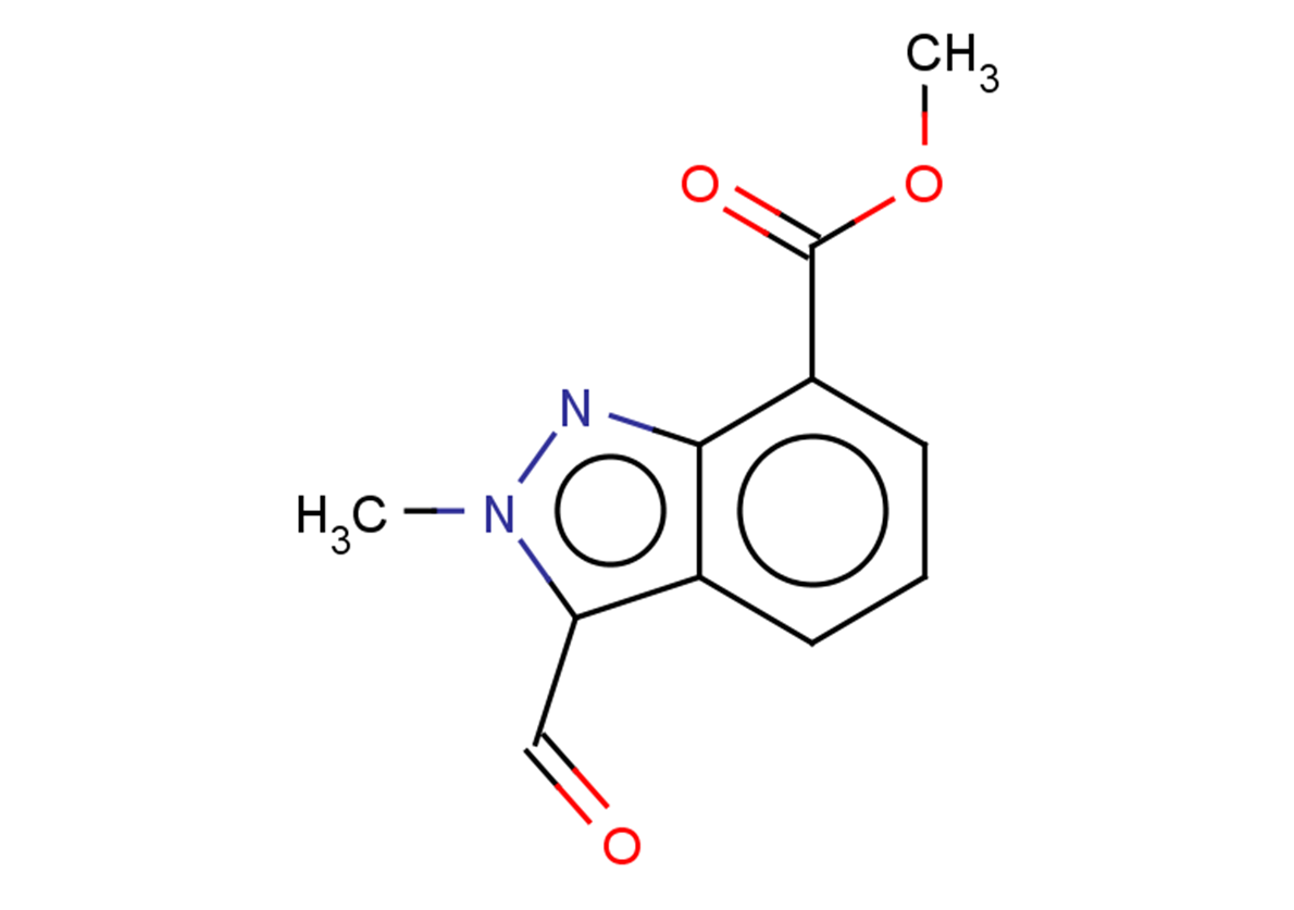 methyl 3-formyl-2-methyl-2H-indazole-7-carboxylate