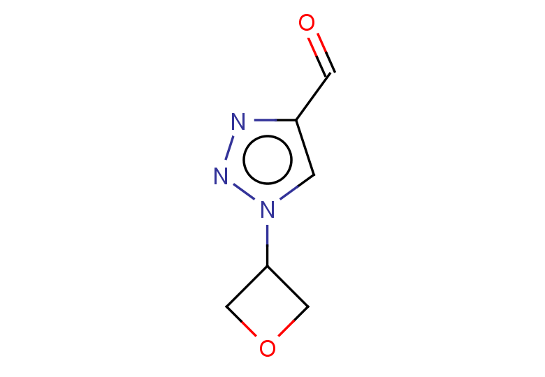 1-(oxetan-3-yl)-1H-1,2,3-triazole-4-carbaldehyde
