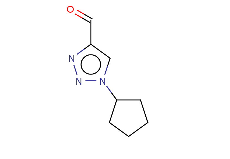 1-cyclopentyl-1H-1,2,3-triazole-4-carbaldehyde