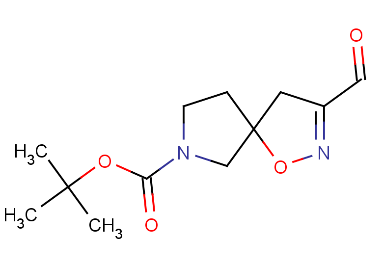tert-butyl 3-formyl-1-oxa-2,7-diazaspiro[4.4]non-2-ene-7-carboxylate
