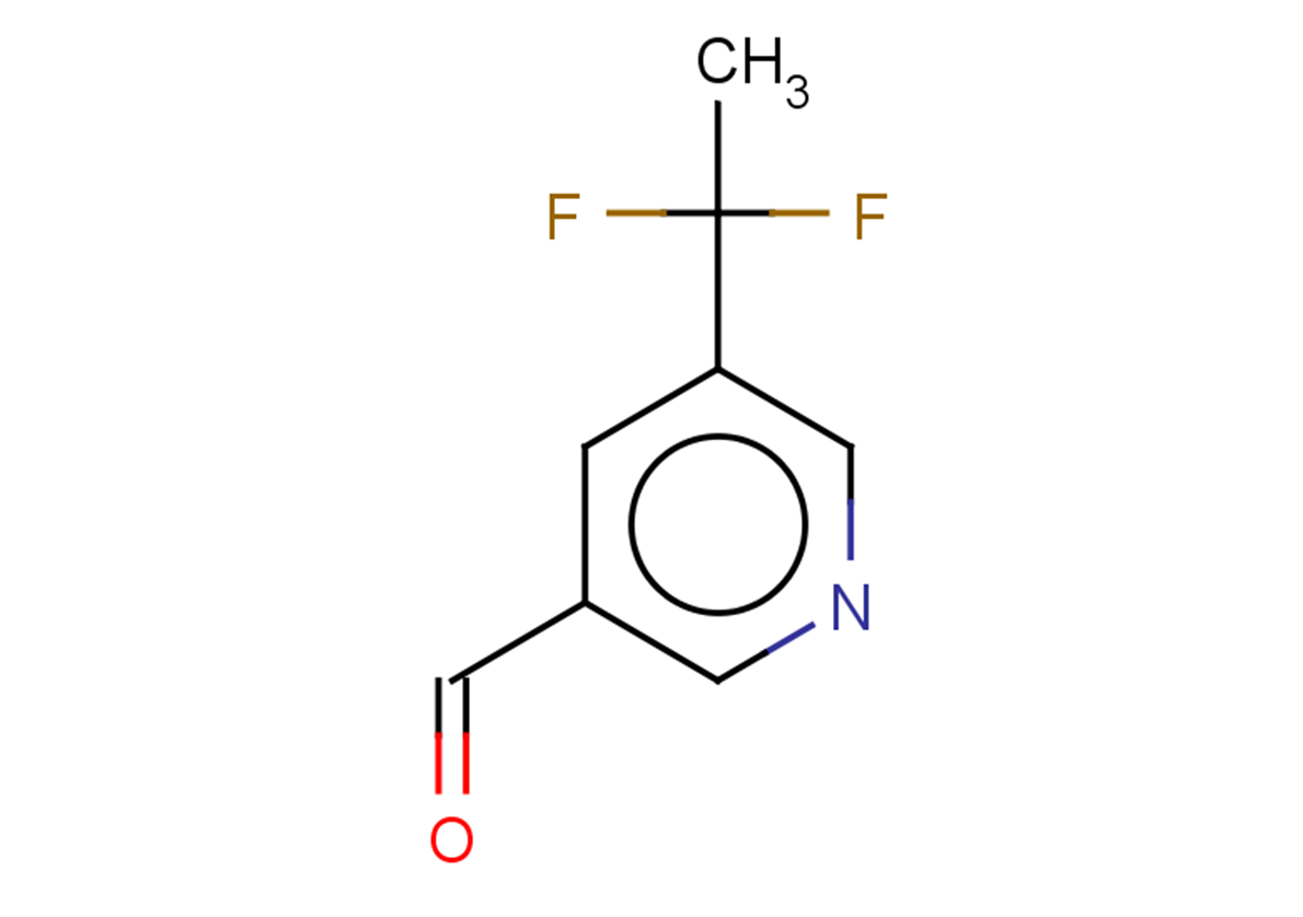 5-(1,1-difluoroethyl)pyridine-3-carbaldehyde