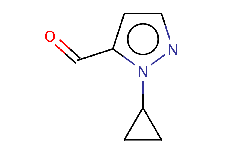 1-cyclopropyl-1H-pyrazole-5-carbaldehyde