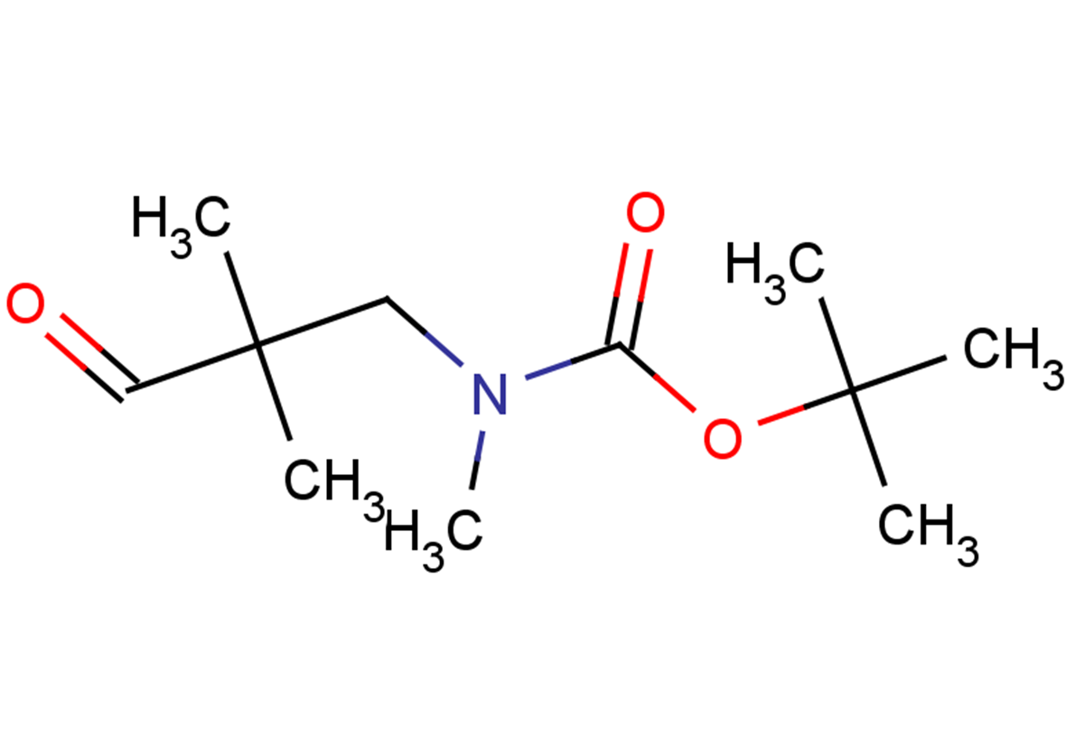 tert-butyl N-(2,2-dimethyl-3-oxopropyl)-N-methylcarbamate