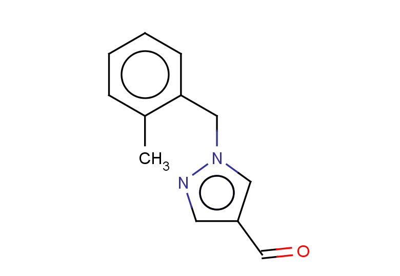 1-[(2-methylphenyl)methyl]-1H-pyrazole-4-carbaldehyde