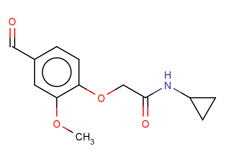 N-cyclopropyl-2-(4-formyl-2-methoxyphenoxy)acetamide