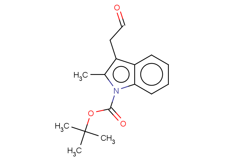 tert-butyl 2-methyl-3-(2-oxoethyl)-1H-indole-1-carboxylate