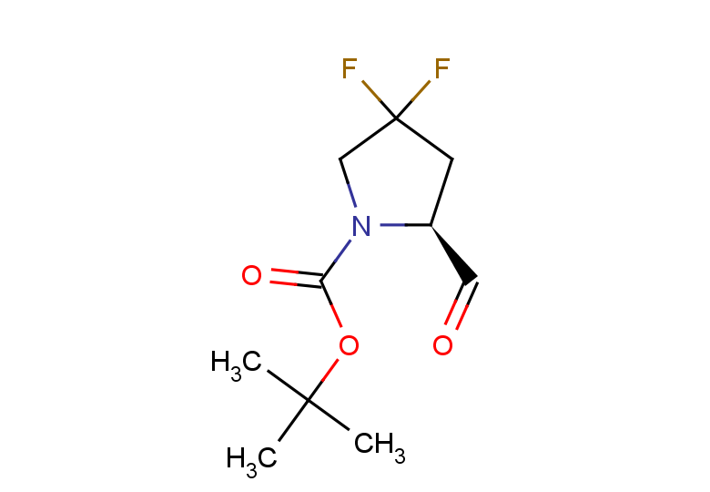 tert-butyl (2S)-4,4-difluoro-2-formylpyrrolidine-1-carboxylate