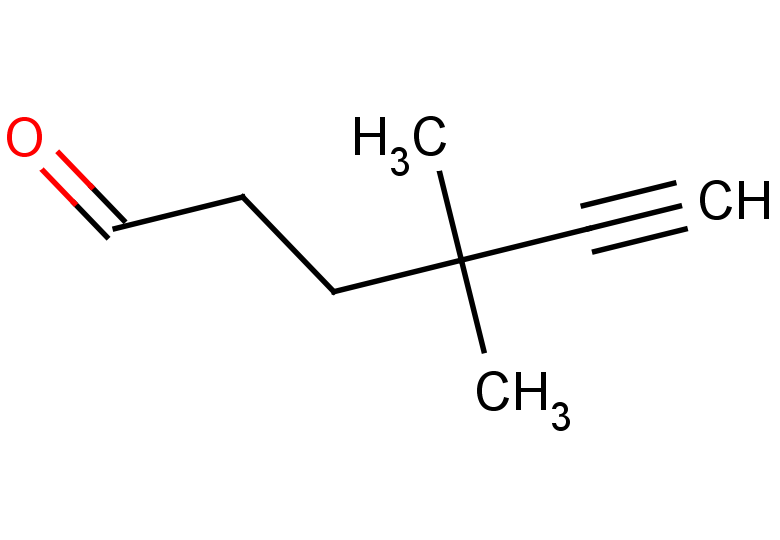 4,4-dimethylhex-5-ynal