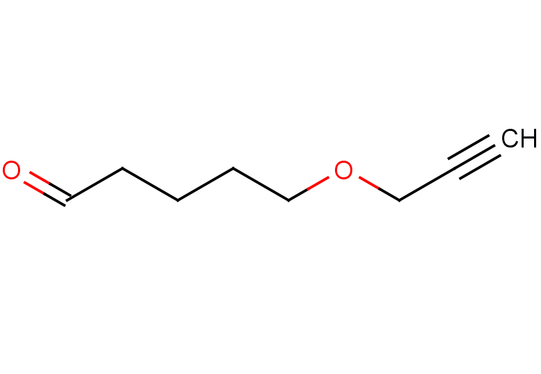 5-(prop-2-yn-1-yloxy)pentanal
