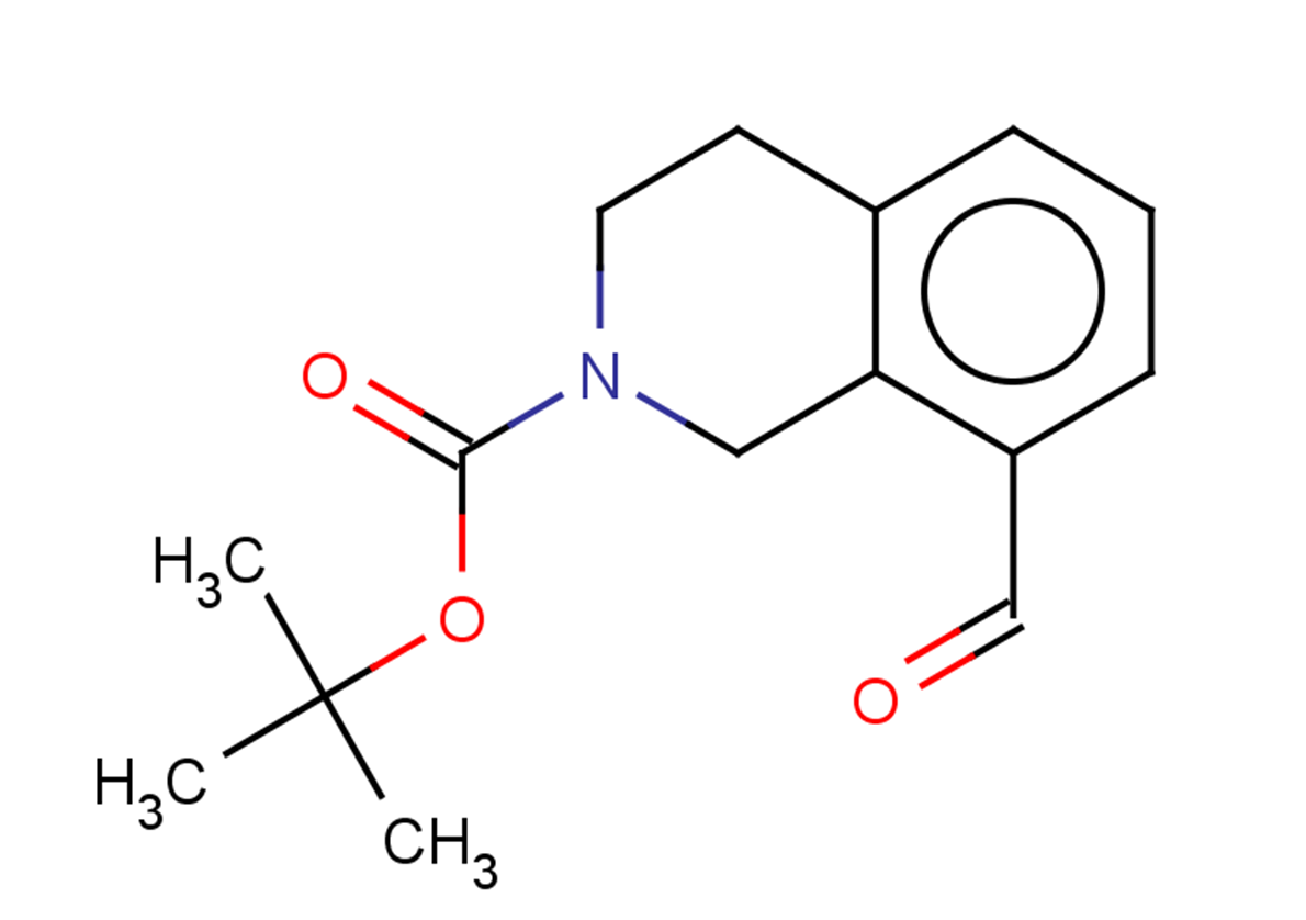 tert-butyl 8-formyl-1,2,3,4-tetrahydroisoquinoline-2-carboxylate