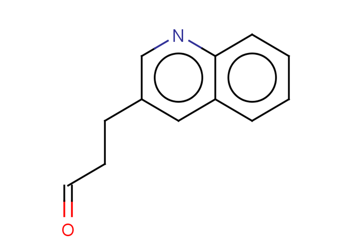 3-(quinolin-3-yl)propanal