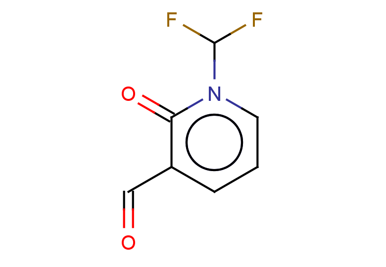 1-(difluoromethyl)-2-oxo-1,2-dihydropyridine-3-carbaldehyde