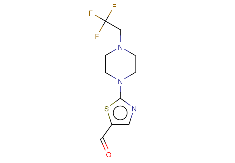 2-[4-(2,2,2-trifluoroethyl)piperazin-1-yl]-1,3-thiazole-5-carbaldehyde