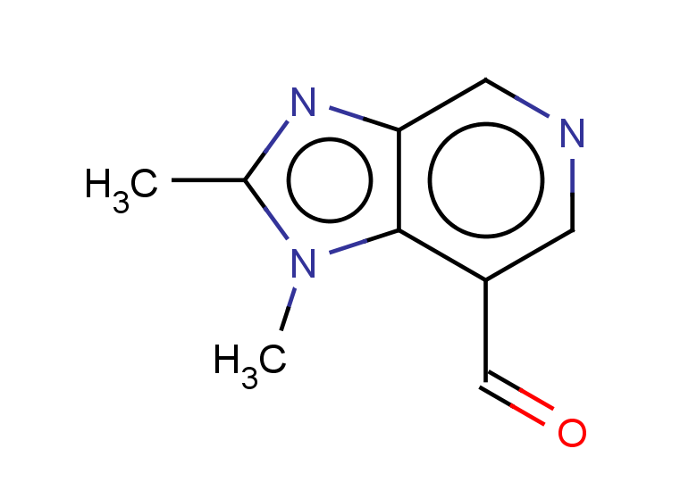 1,2-dimethyl-1H-imidazo[4,5-c]pyridine-7-carbaldehyde