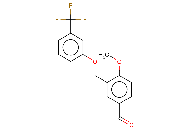 4-methoxy-3-{[3-(trifluoromethyl)phenoxy]methyl}benzaldehyde
