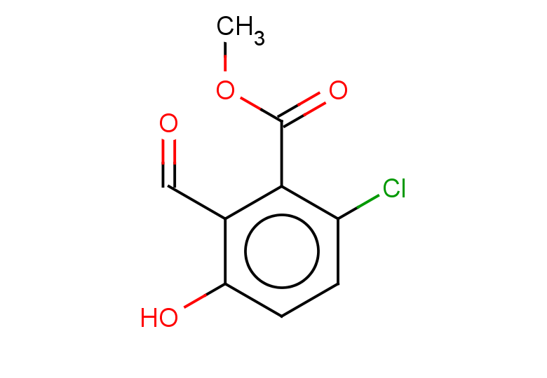 6-CHLORO-2-FORMYL-3-HYDROXY-BENZOIC ACID METHYL ESTER