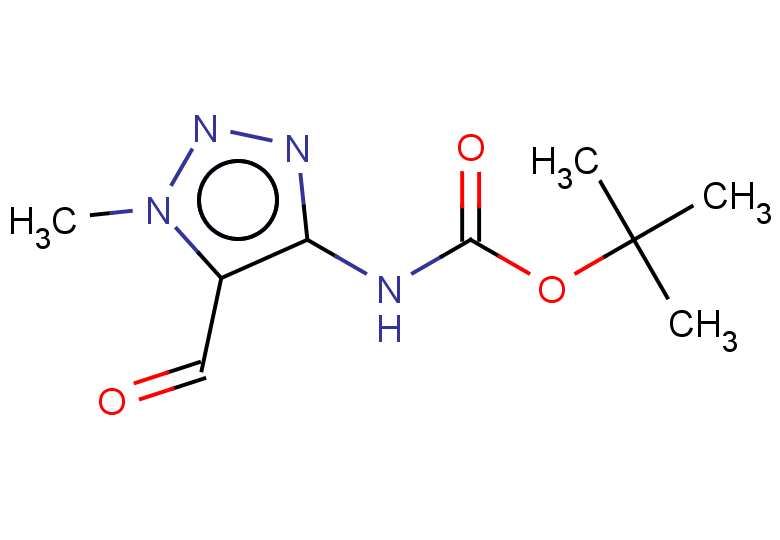 tert-butyl N-(5-formyl-1-methyl-1H-1,2,3-triazol-4-yl)carbamate