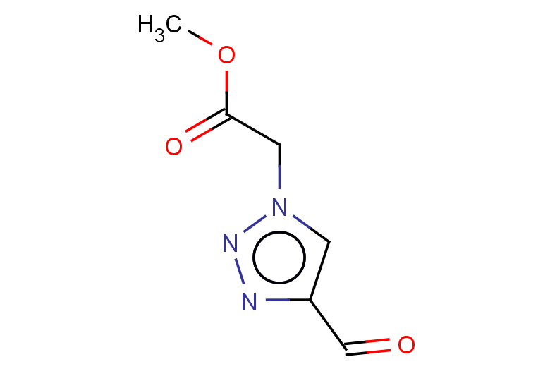 methyl 2-(4-formyl-1H-1,2,3-triazol-1-yl)acetate