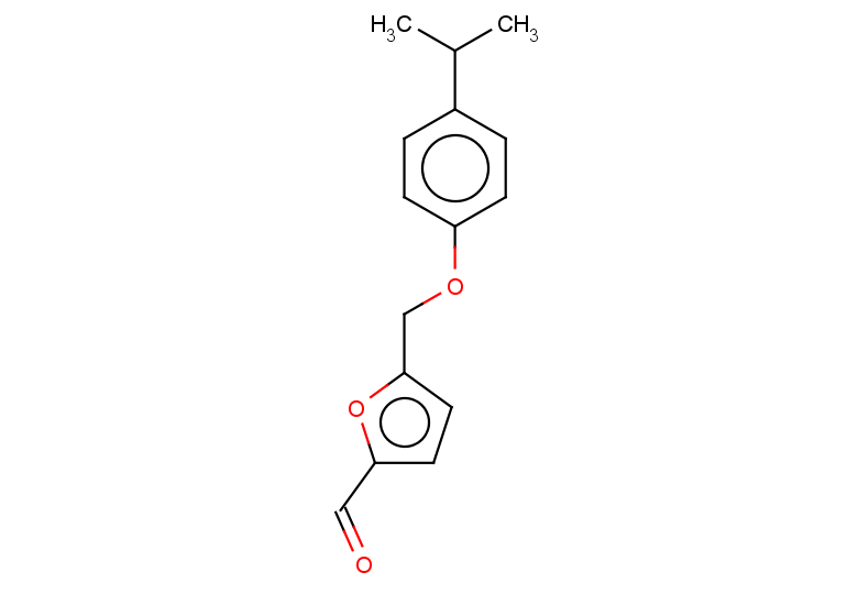 5-[4-(propan-2-yl)phenoxymethyl]furan-2-carbaldehyde