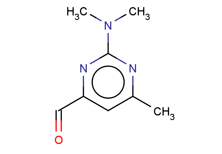 2-(dimethylamino)-6-methylpyrimidine-4-carbaldehyde
