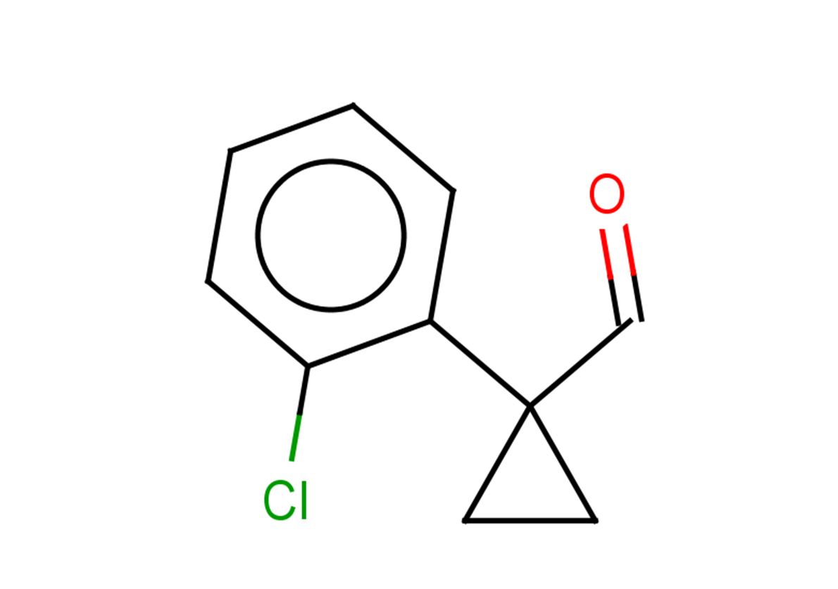 1-(2-chlorophenyl)cyclopropane-1-carbaldehyde