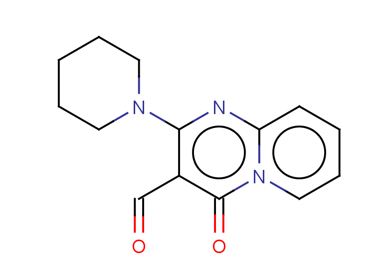 4-oxo-2-(piperidin-1-yl)-4H-pyrido[1,2-a]pyrimidine-3-carbaldehyde