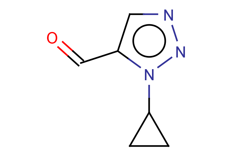 1-cyclopropyl-1H-1,2,3-triazole-5-carbaldehyde