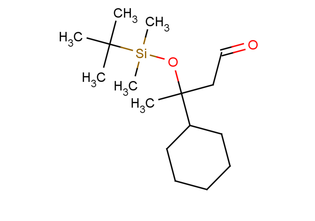 3-[(tert-butyldimethylsilyl)oxy]-3-cyclohexylbutanal