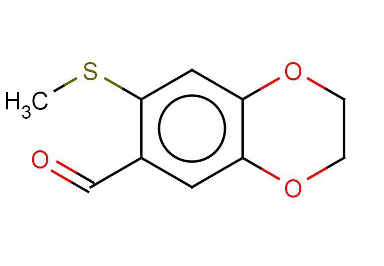 7-(methylsulfanyl)-2,3-dihydro-1,4-benzodioxine-6-carbaldehyde