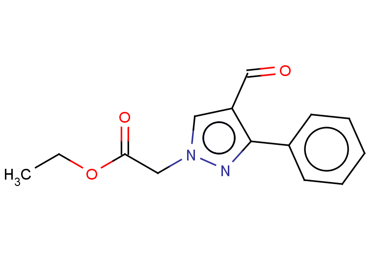 ethyl 2-(4-formyl-3-phenyl-1H-pyrazol-1-yl)acetate
