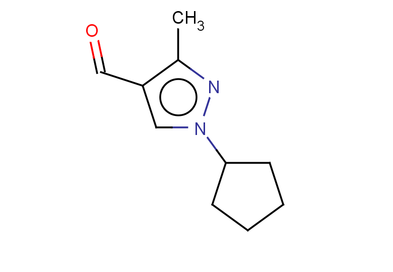 1-cyclopentyl-3-methyl-1H-pyrazole-4-carbaldehyde