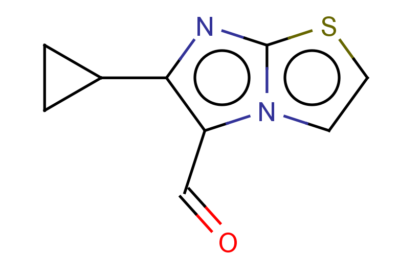 6-cyclopropylimidazo[2,1-b][1,3]thiazole-5-carbaldehyde