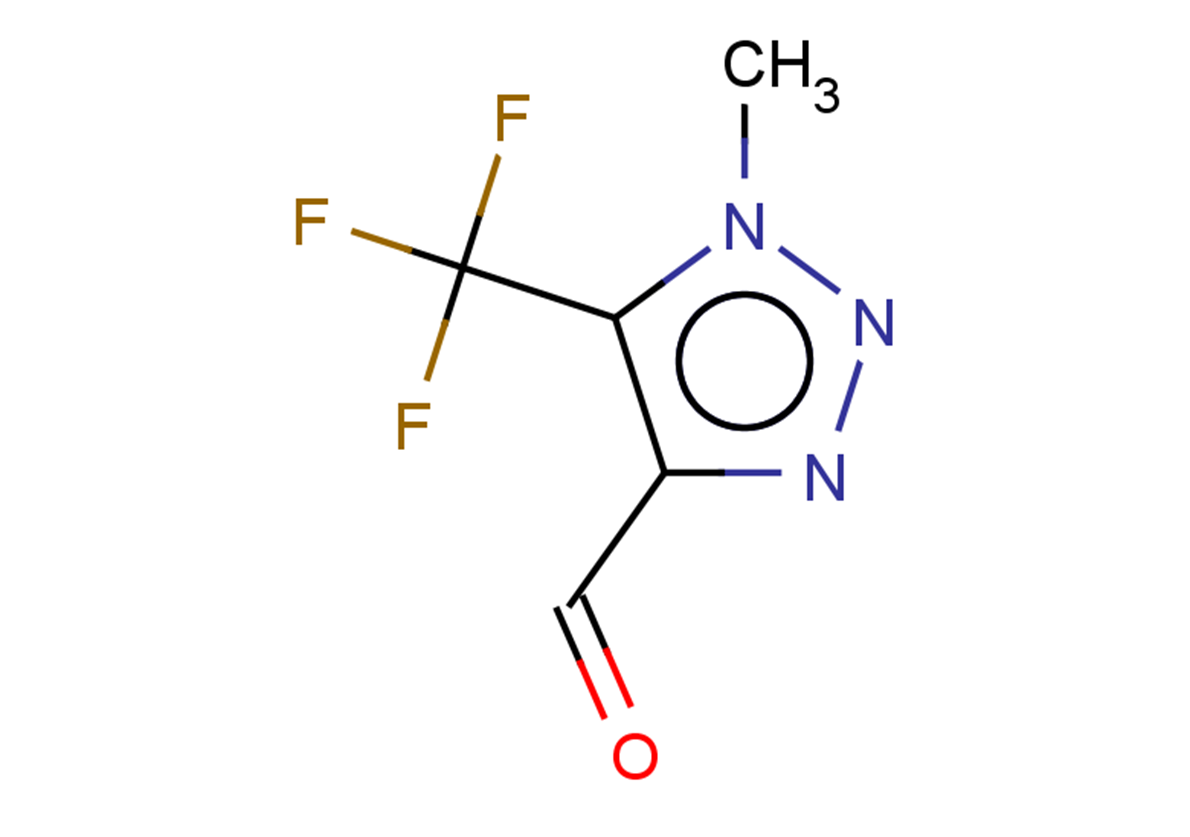 1-methyl-5-(trifluoromethyl)-1H-1,2,3-triazole-4-carbaldehyde